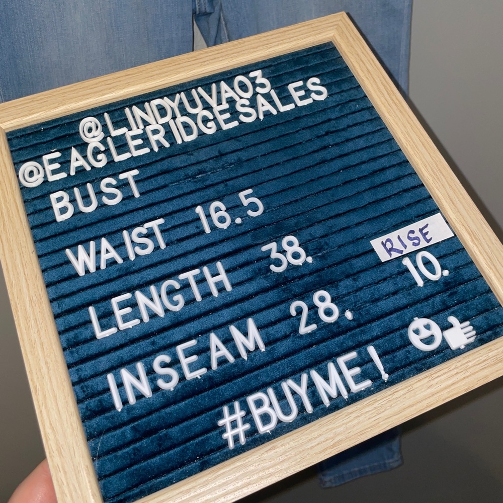 EUC J. Crew Factory High Rise Skinny Light Wash Button Fly Jeans Size 30 - Picture 10 of 10